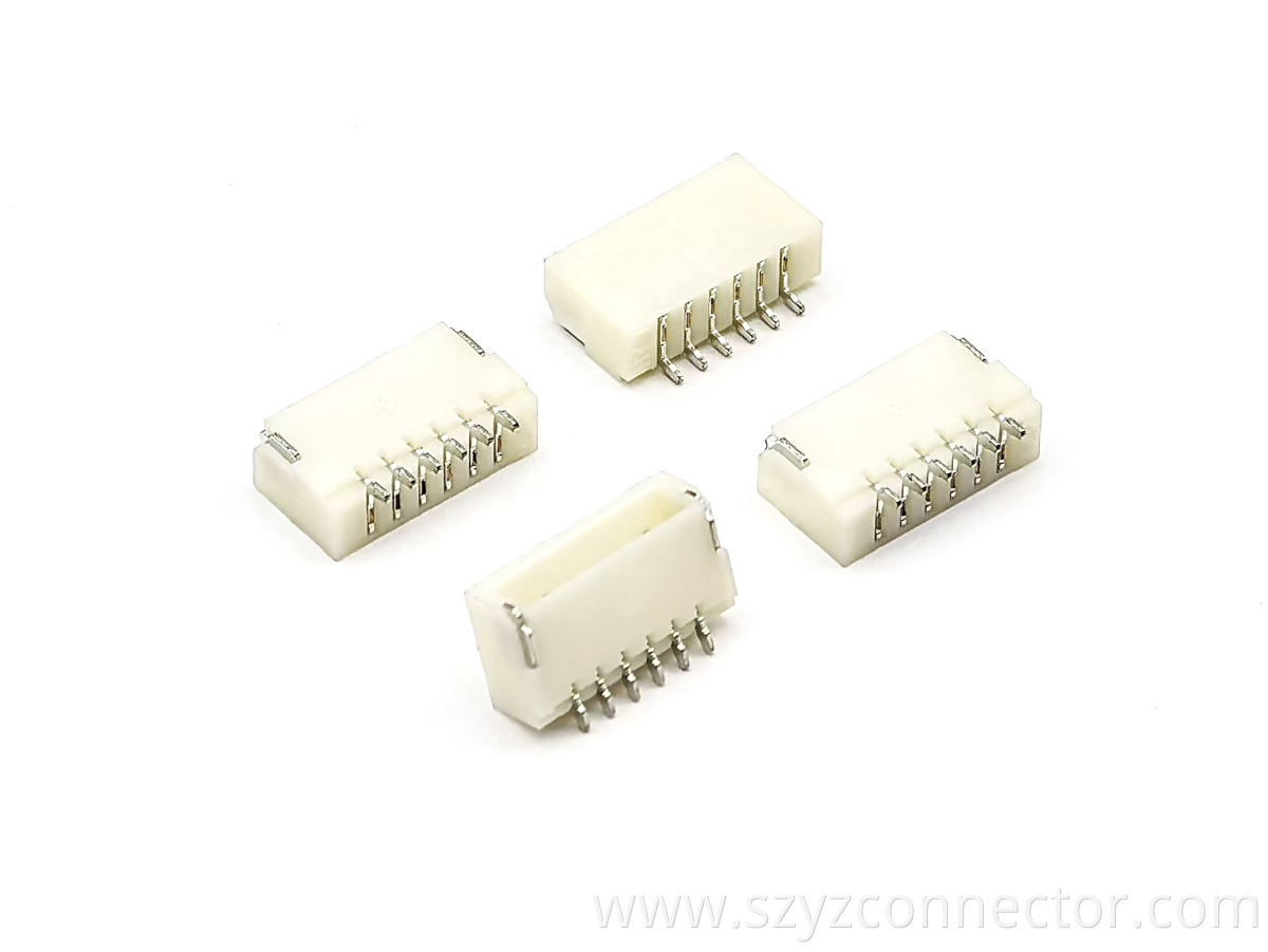 PH1.0mm Ultra-thin Right-angle Wafer SMT Type Pin Header Connector  PH1.0mm Ultra-thin Right-angle Wafer SMT Type Pin Header Connector